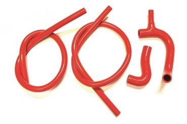 HOSE SILICONE KIT (RED) FOR MINI 1275GT